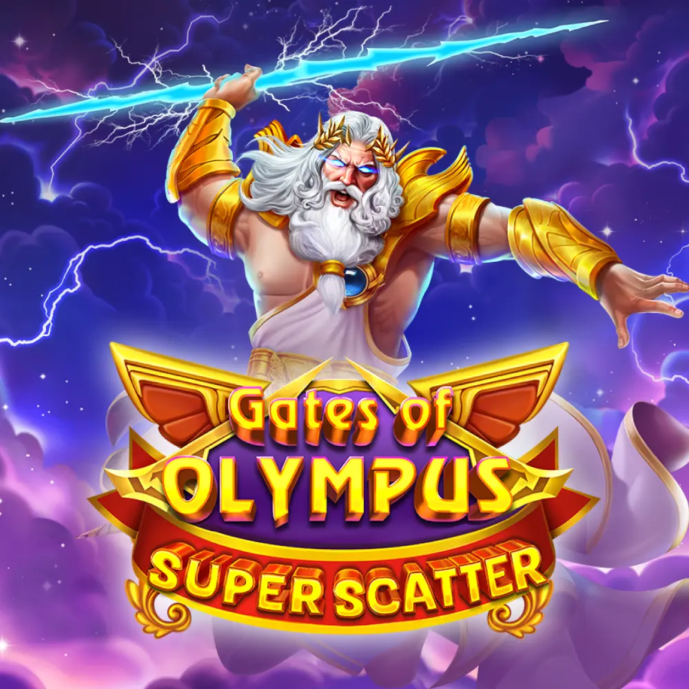 Gates of Olympus Super Scatter — обкладинка слота