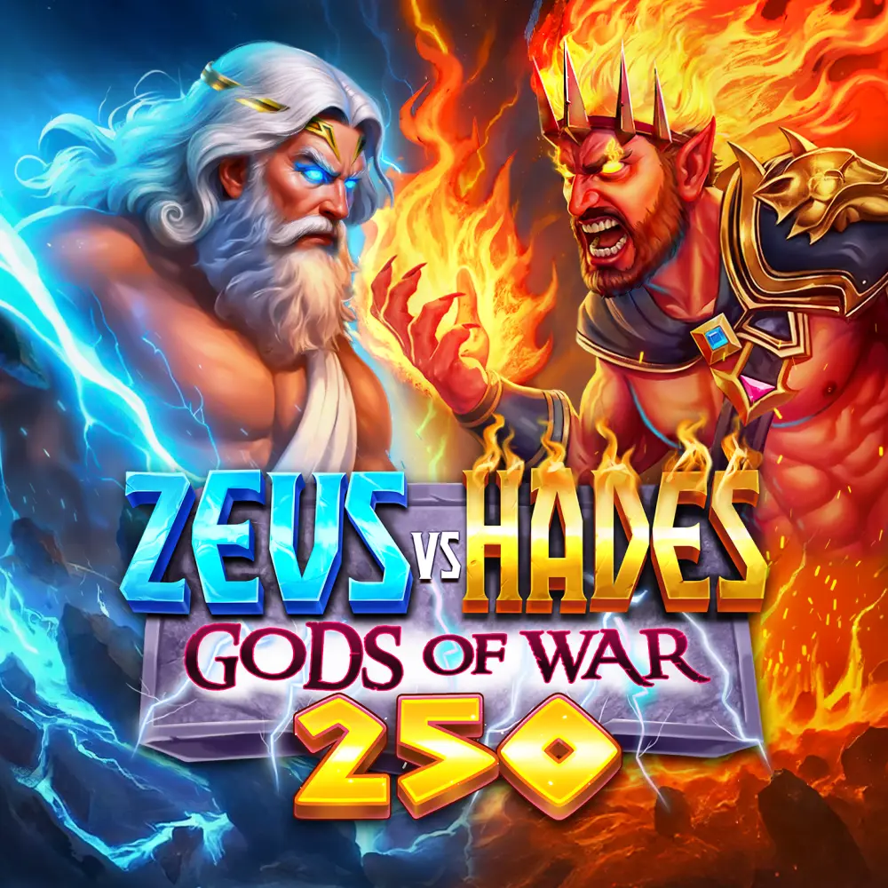Zeus vs Hades - Gods of War 250 — обкладинка слота